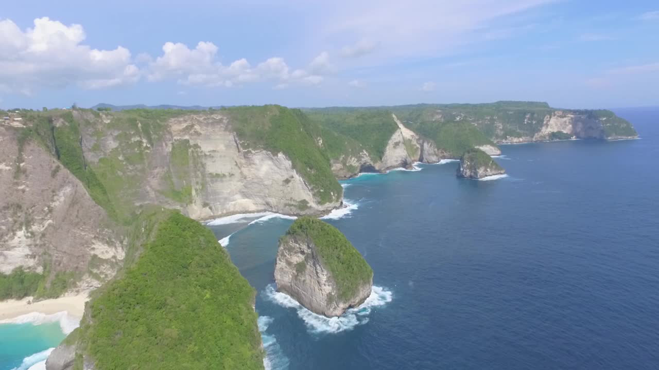 Nusa Penida /巴厘岛，印度尼西亚视频素材