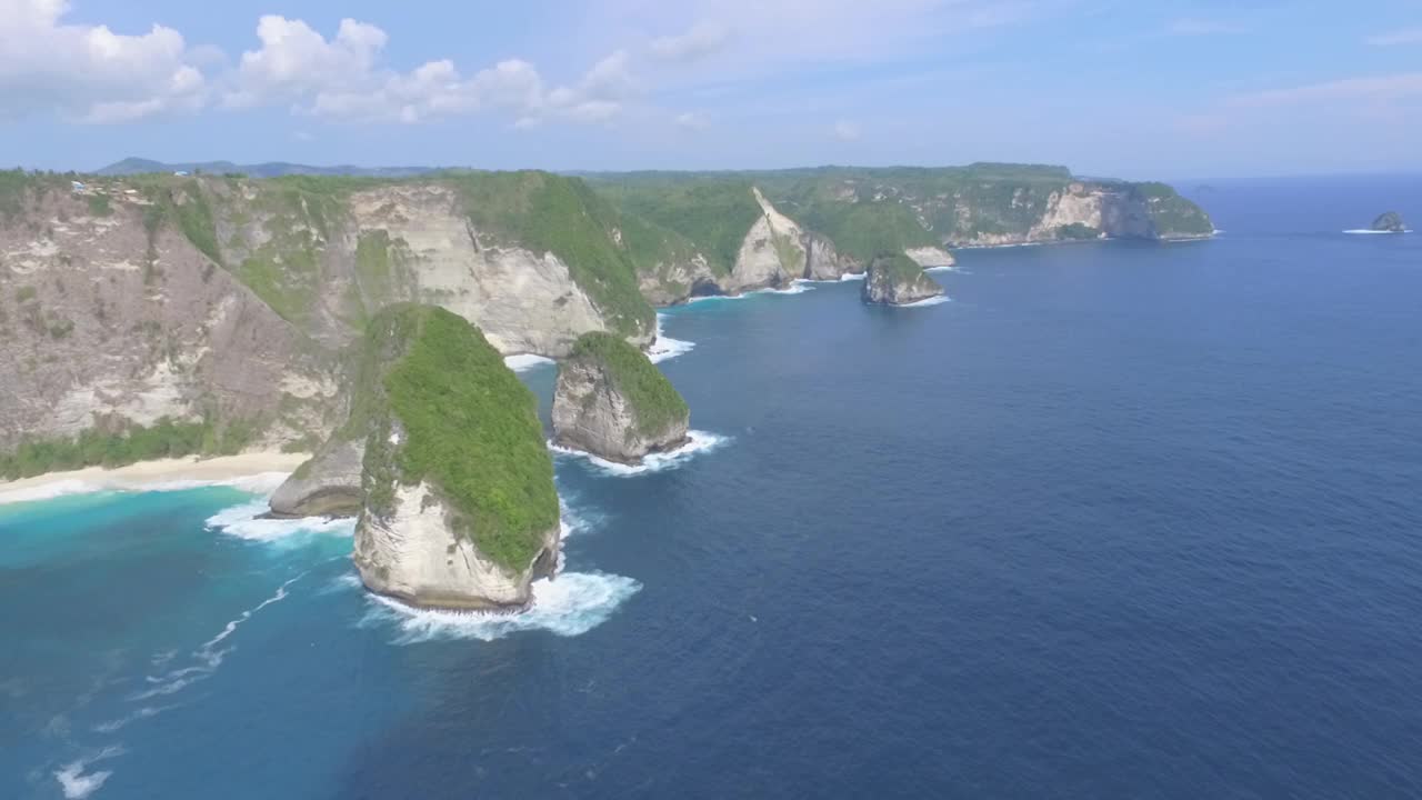 Nusa Penida /巴厘岛，印度尼西亚视频素材