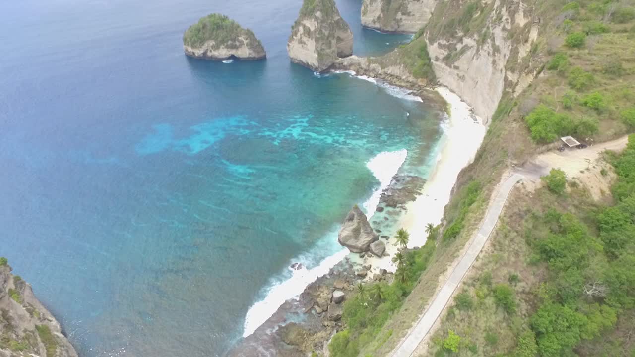 Nusa Penida /巴厘岛，印度尼西亚视频素材