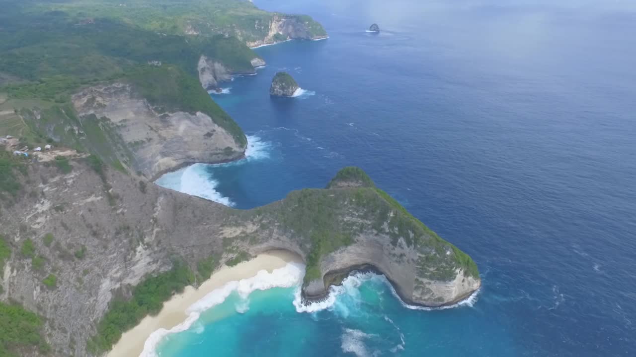 Nusa Penida /巴厘岛，印度尼西亚视频素材