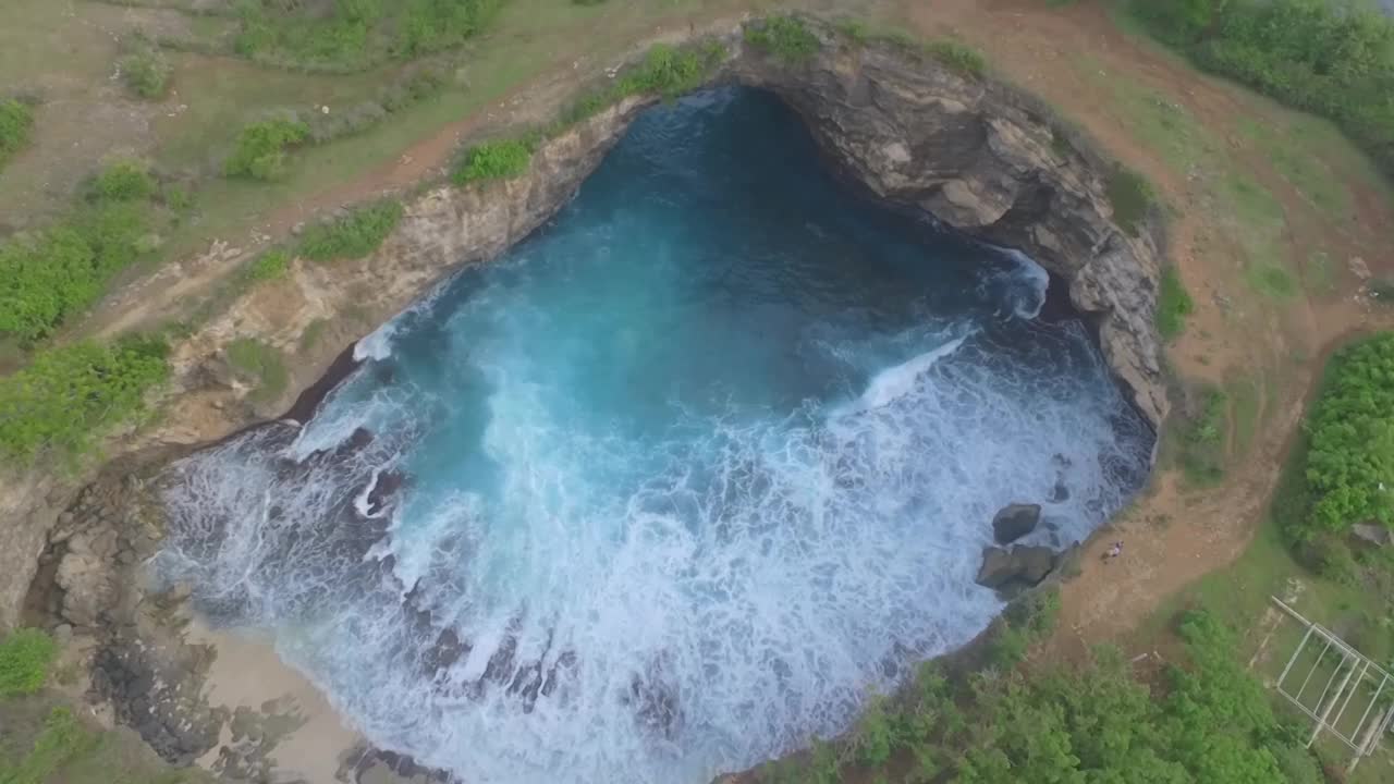 Nusa Penida /巴厘岛，印度尼西亚视频素材