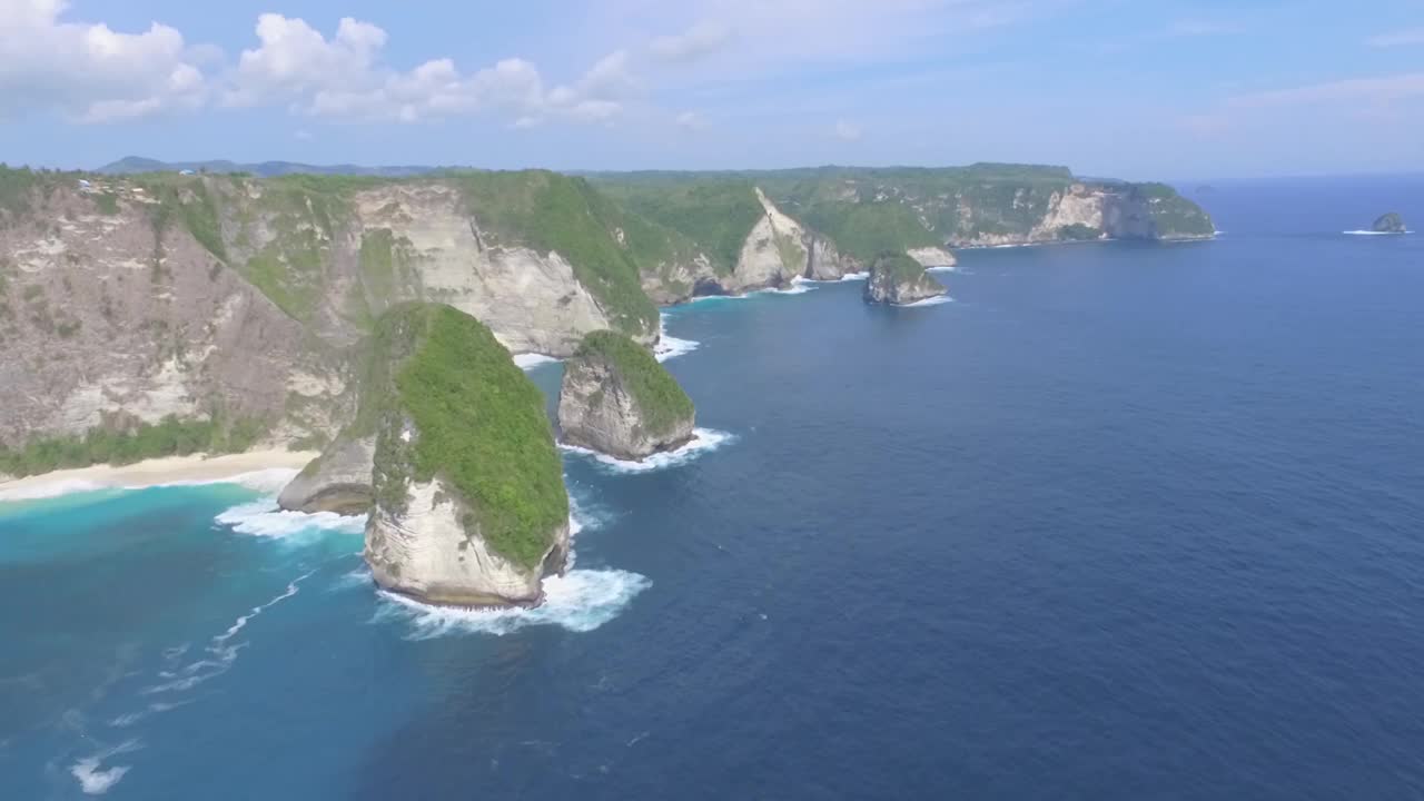 Nusa Penida /巴厘岛，印度尼西亚视频素材