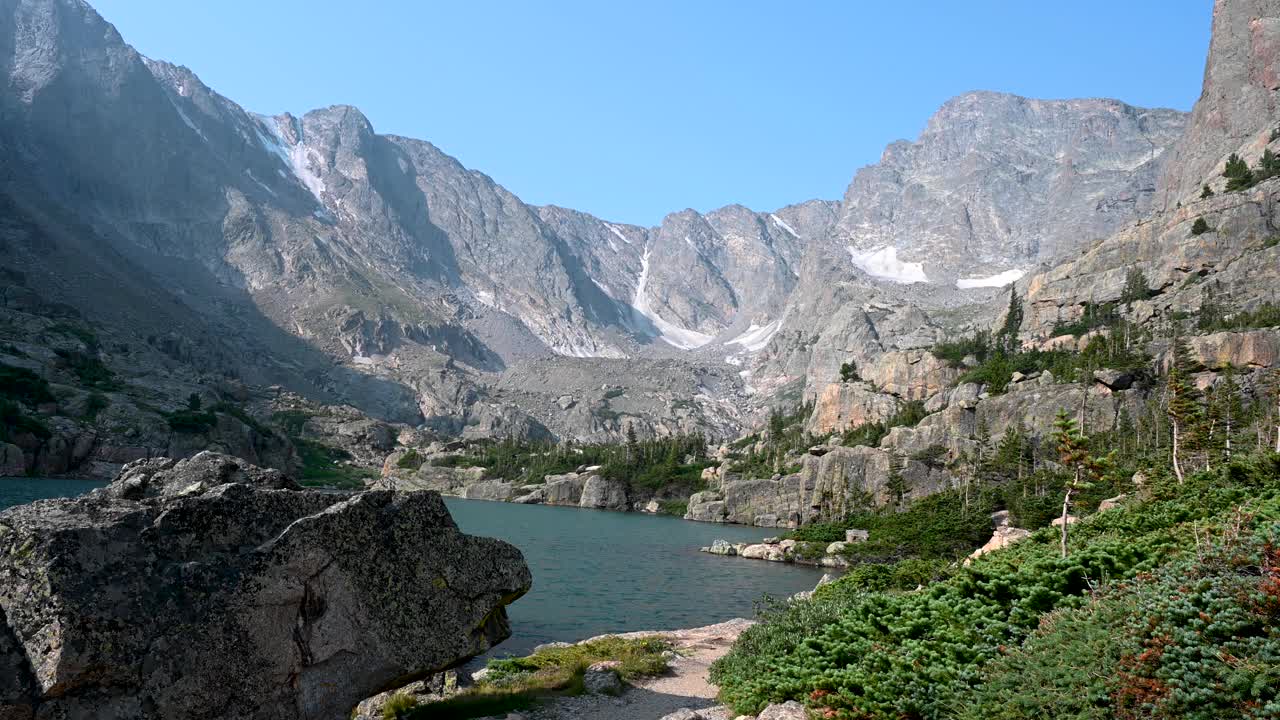 在格拉斯湖徒步旅行视频素材