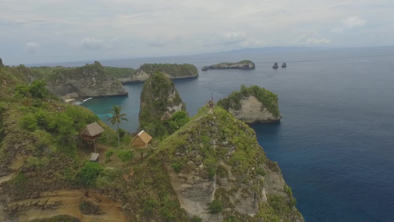 Nusa Penida /巴厘岛，印度尼西亚视频素材