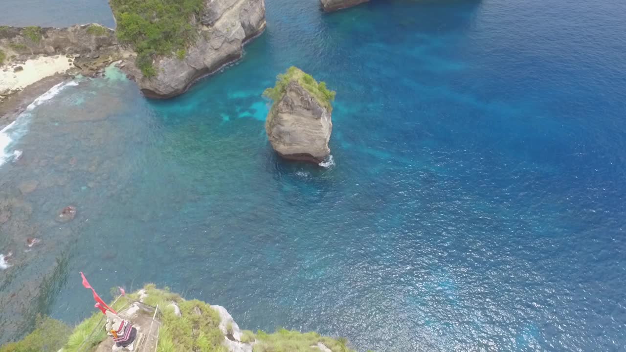 Nusa Penida /巴厘岛，印度尼西亚视频素材