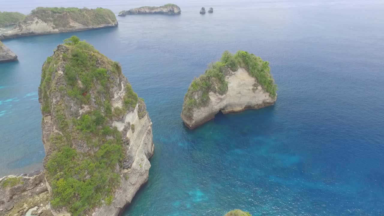 Nusa Penida /巴厘岛，印度尼西亚视频素材