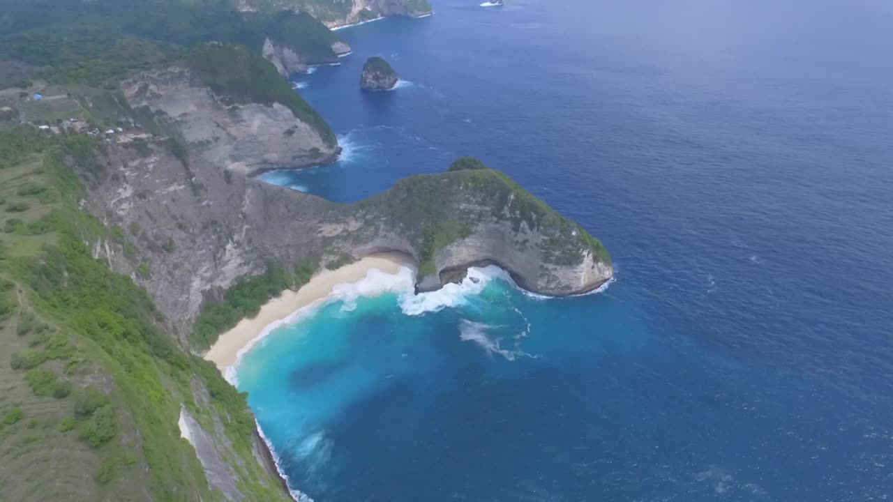 Nusa Penida /巴厘岛，印度尼西亚视频素材