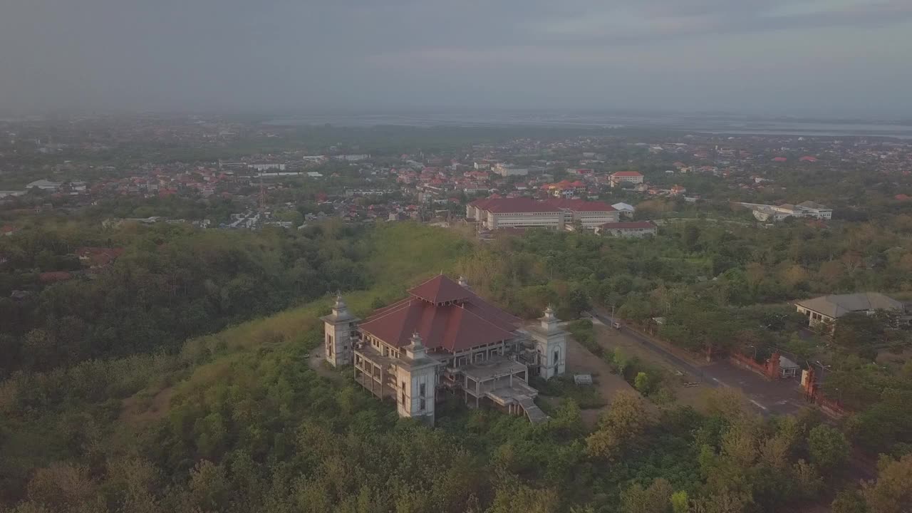 结构风景/巴厘岛，印度尼西亚视频素材