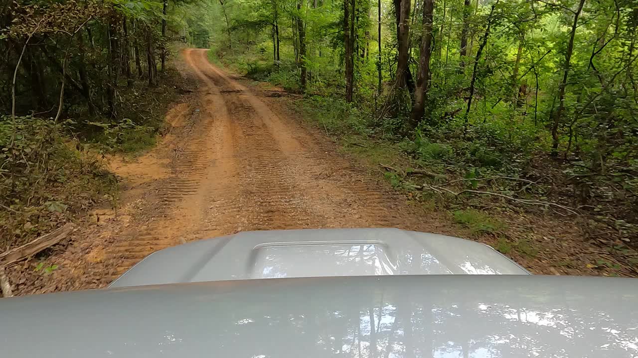 在波纹路上降落视频素材