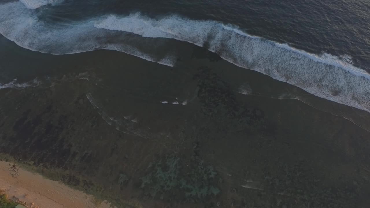 Nyang Nyang海滩/巴厘岛的风景视频素材