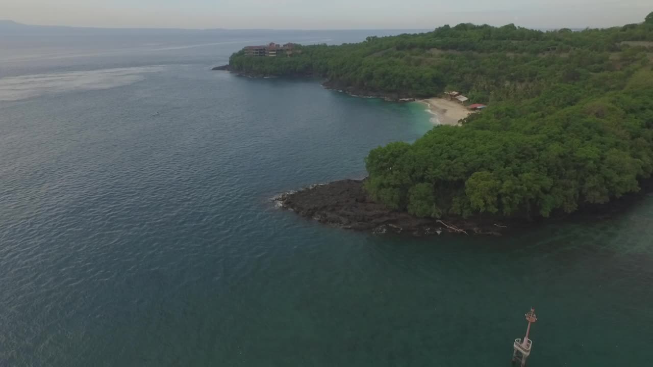 印度尼西亚巴厘岛努沙佩尼达的风景视频素材