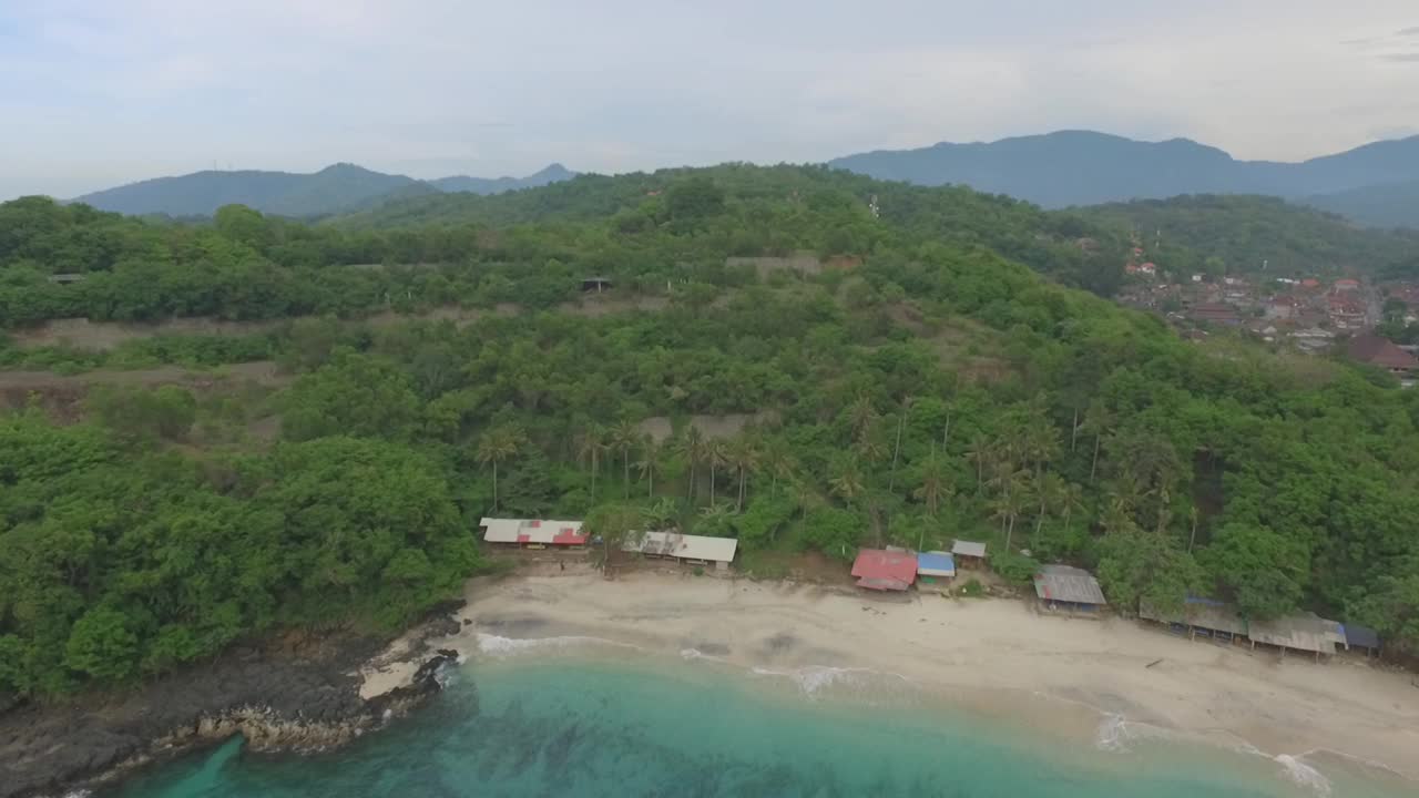 印度尼西亚巴厘岛努沙佩尼达的风景视频素材