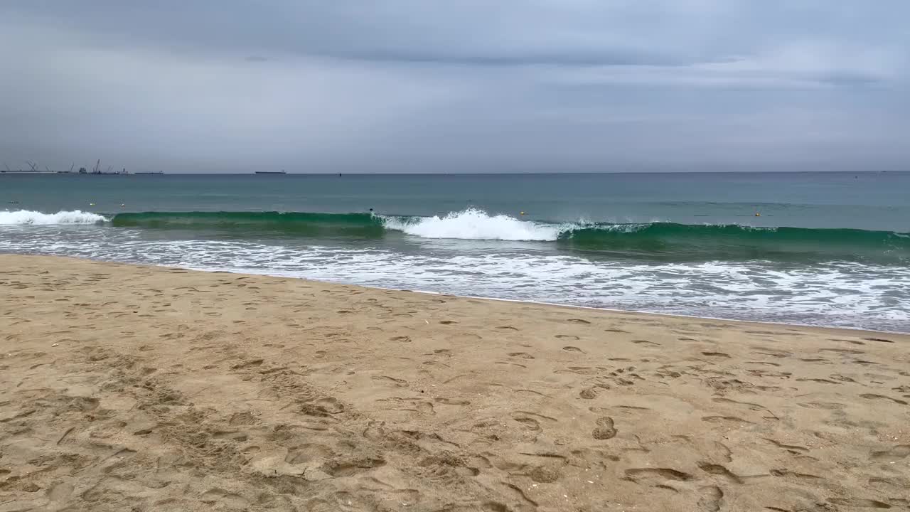 沙滩和大海视频下载