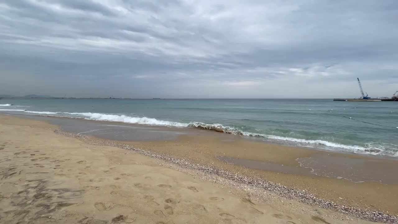 沙滩和大海视频素材