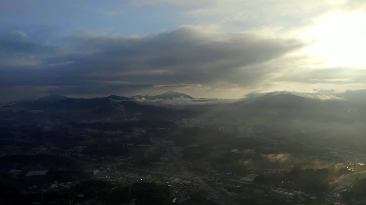 山/南阳州，京畿道，韩国视频素材