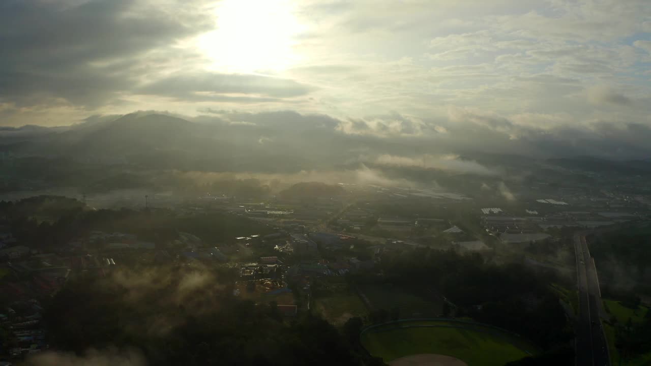 山/南阳州，京畿道，韩国视频素材