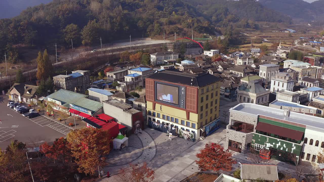 陕川电影公园/韩国庆南陕川郡视频素材