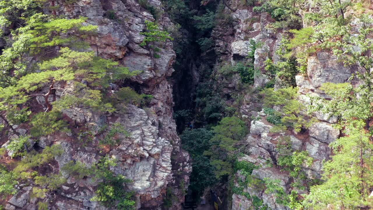 德隆善思，南韩，冈云道视频素材