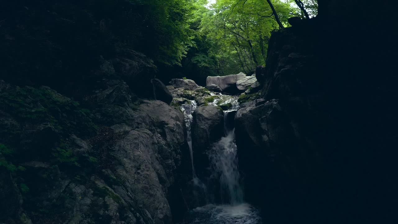 韩国京畿道加平郡北郡的风景视频素材