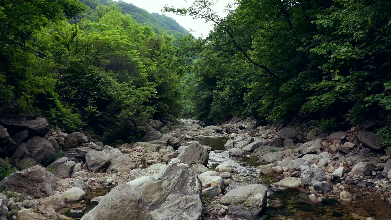 韩国京畿道加平郡北郡的风景视频素材