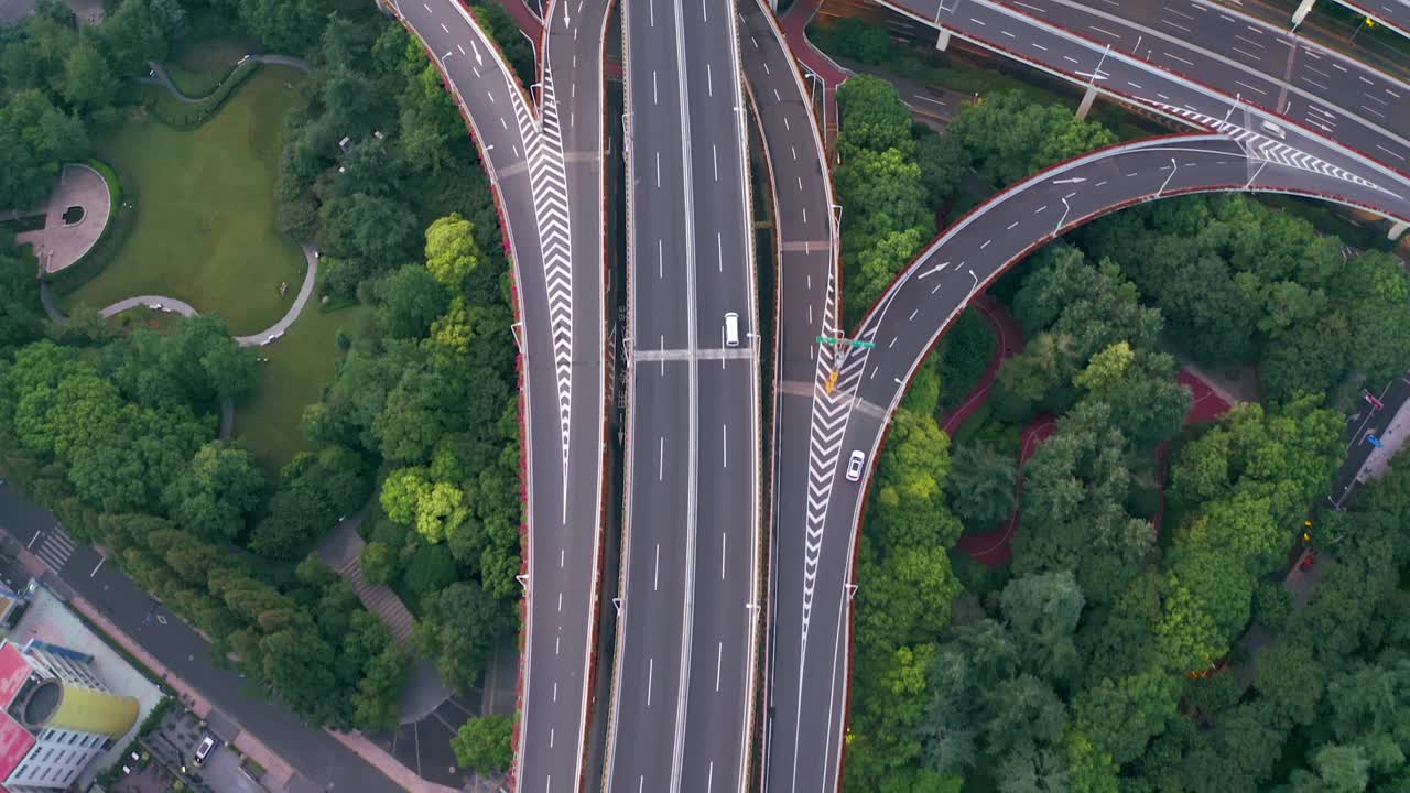 高速公路交换视频素材