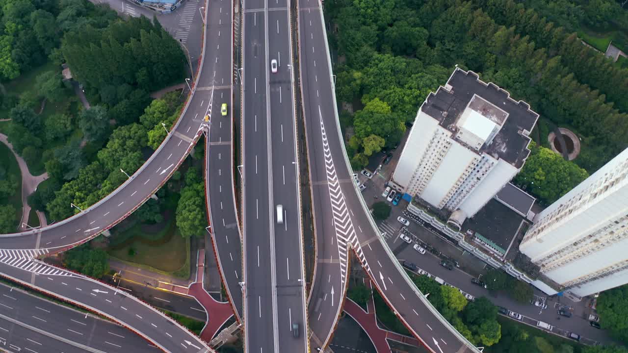 高速公路交换视频素材