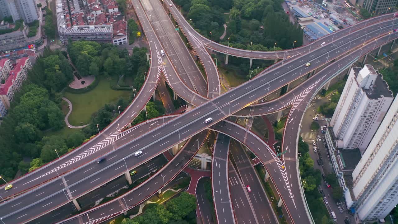 高速公路交换视频素材