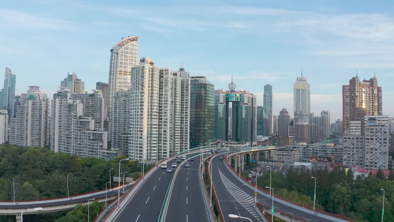 高速公路交换视频素材