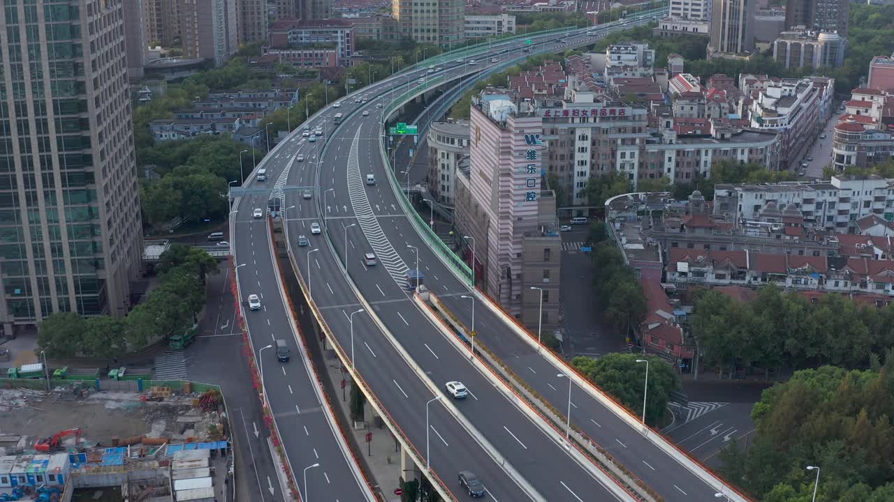 高速公路交换视频素材