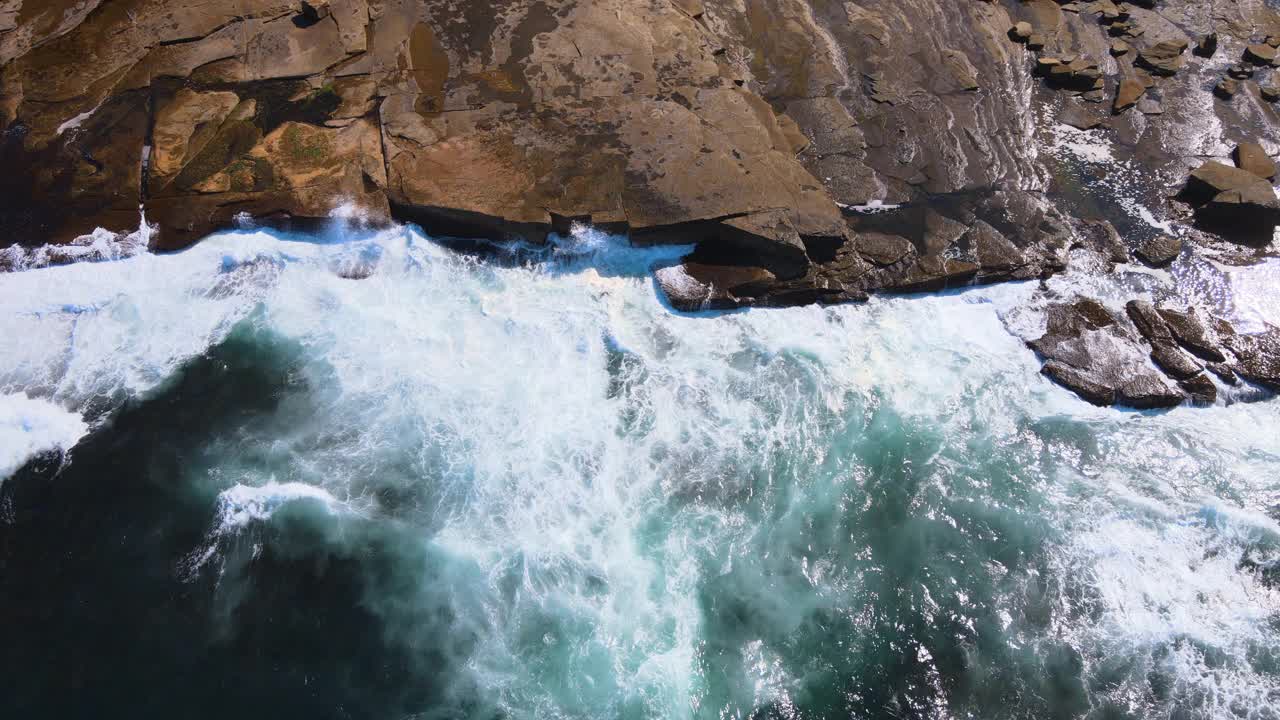 澳大利亚新南威尔士州中央海岸Terrigal海滩的海景视频素材