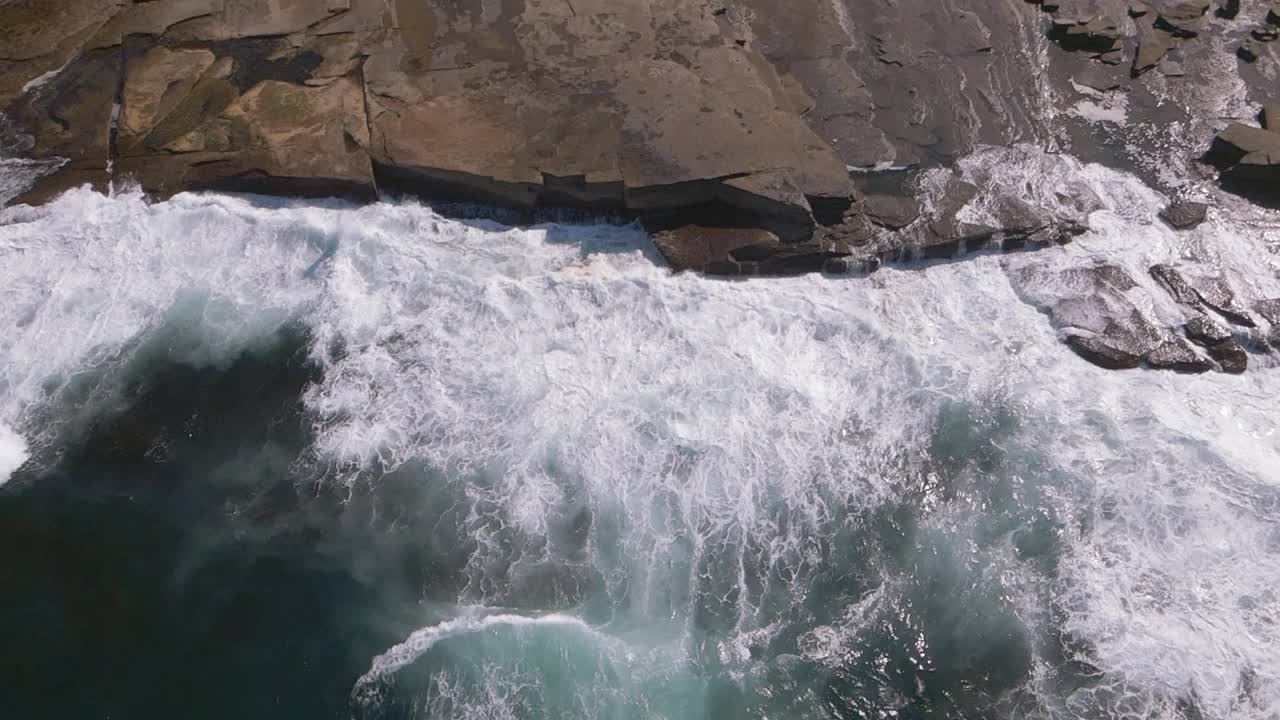 澳大利亚新南威尔士州中央海岸Terrigal海滩的海景视频素材