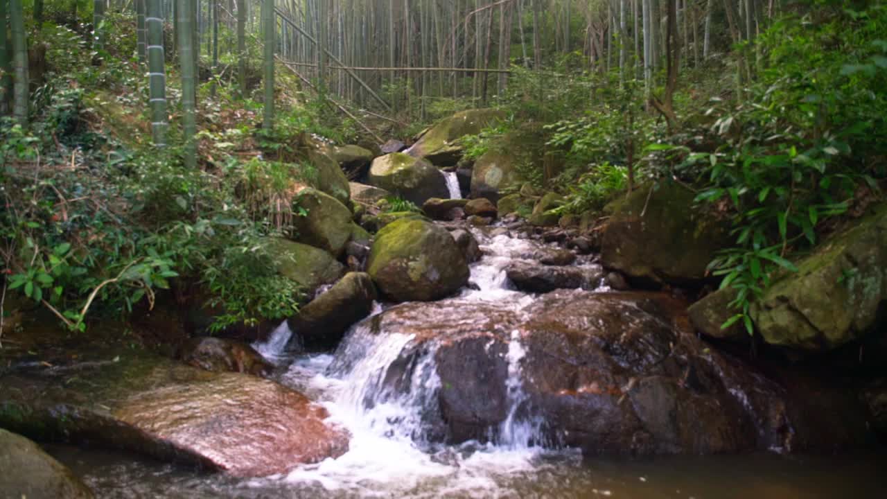 高山流水视频素材