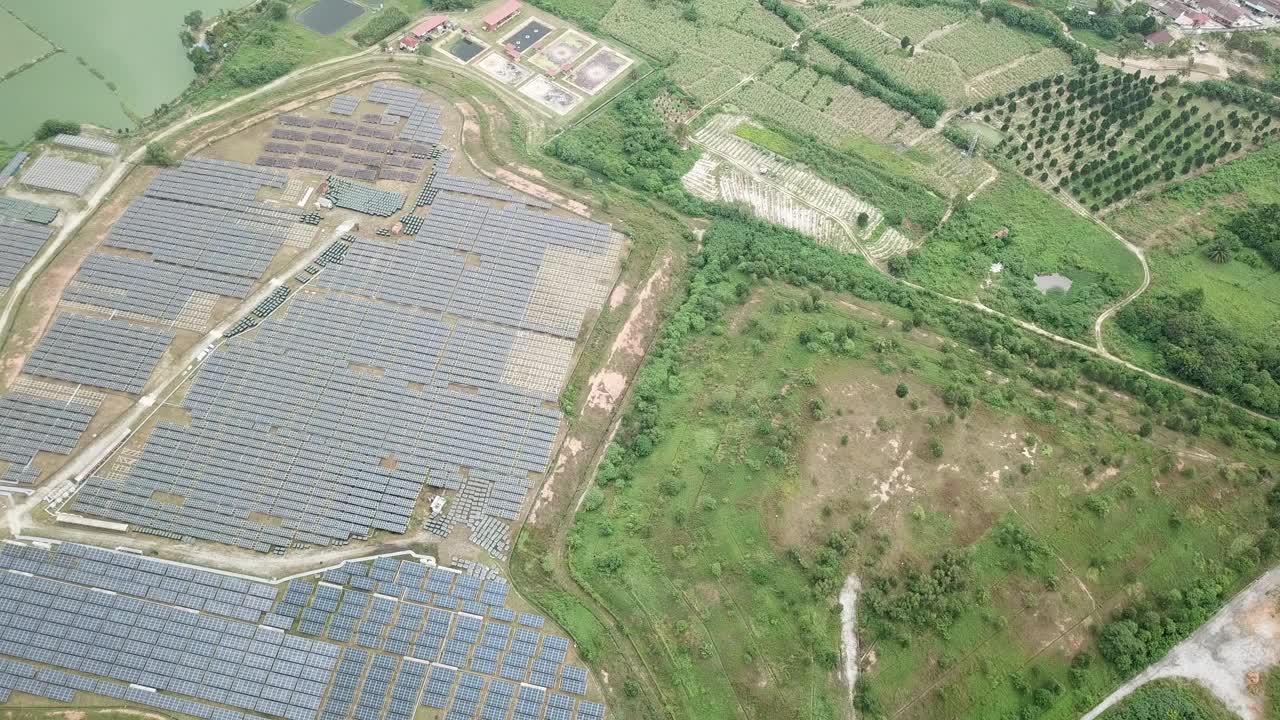 太阳能电池板视频素材