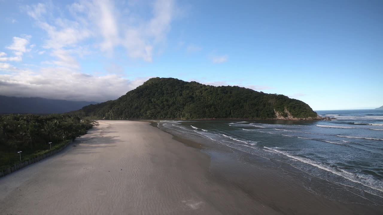 瓜拉图巴海滩-巴西视频素材