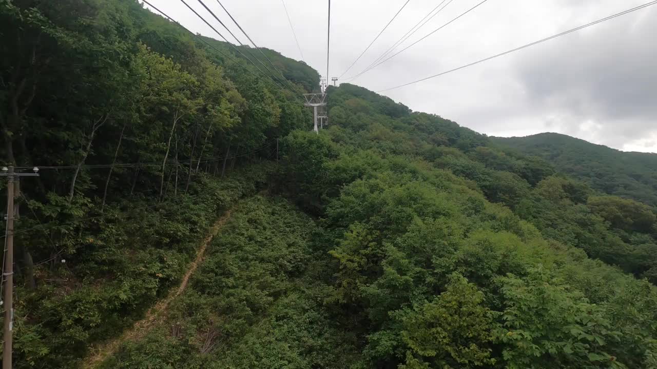 这是日本渡船的风景。视频素材