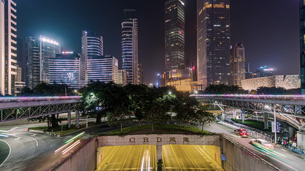 广州城市建筑视频下载