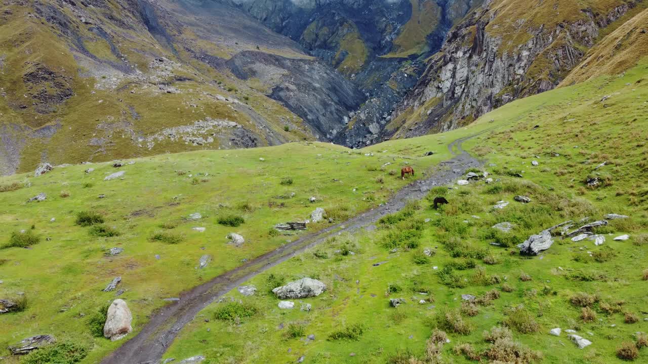 雾山鸟瞰图-雾山视频素材