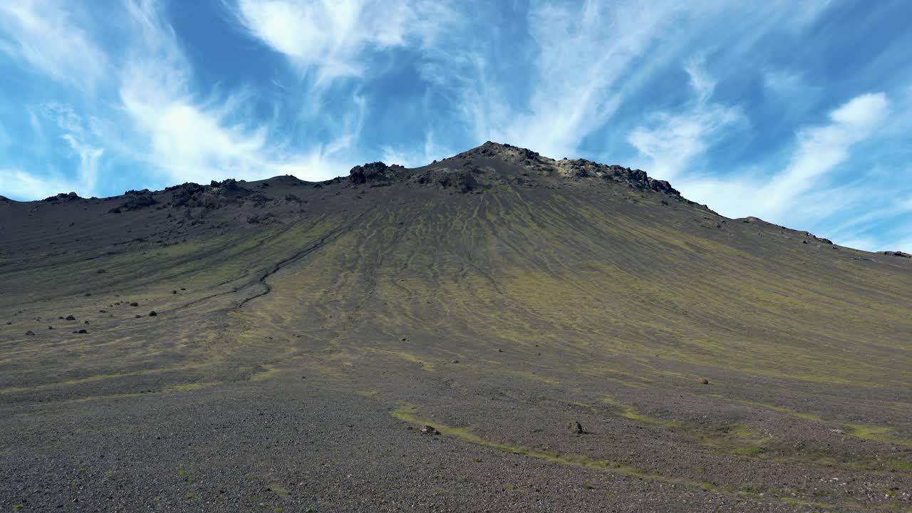 高原/冰岛的风景视频素材