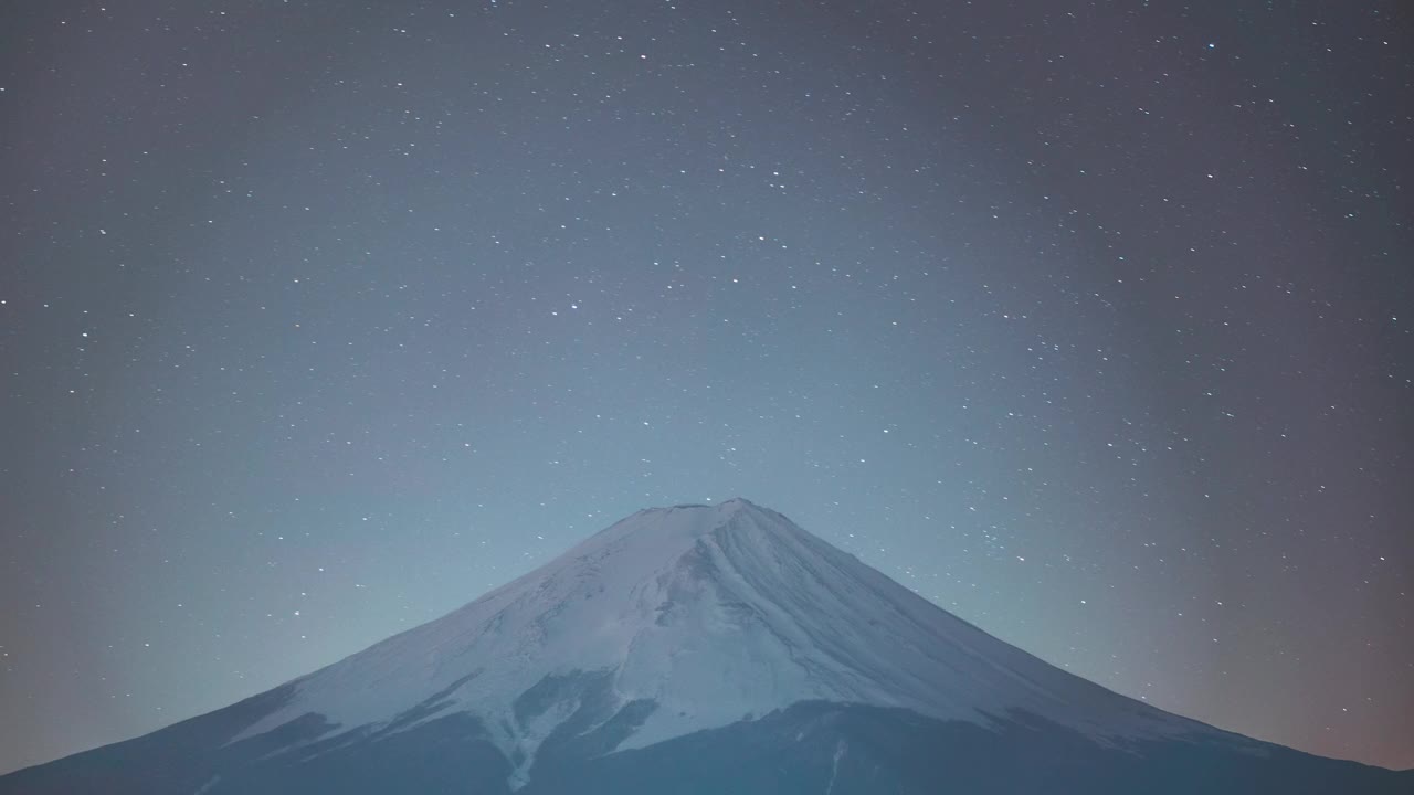 日本富士山视频素材