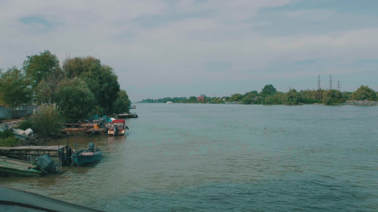 多瑙河大景观视频素材