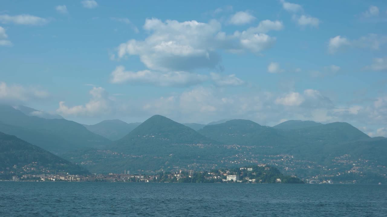 意大利的风景，夏天。视频素材