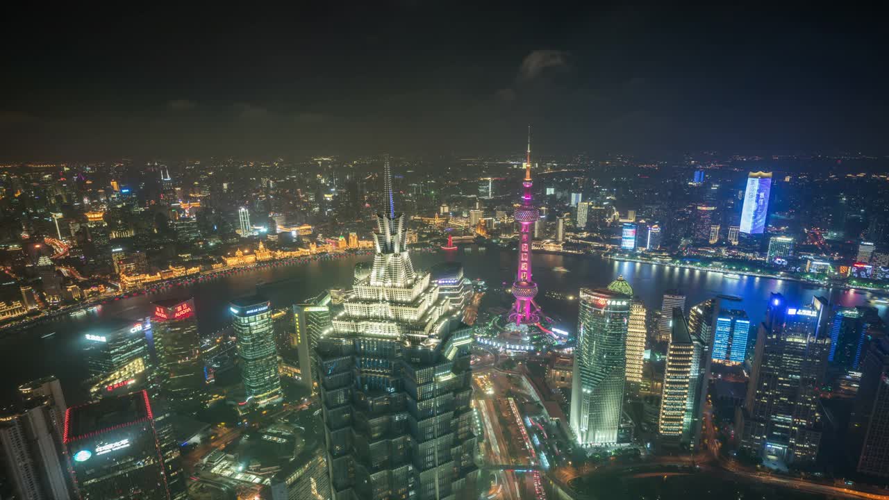 TL/上海夜景视频素材