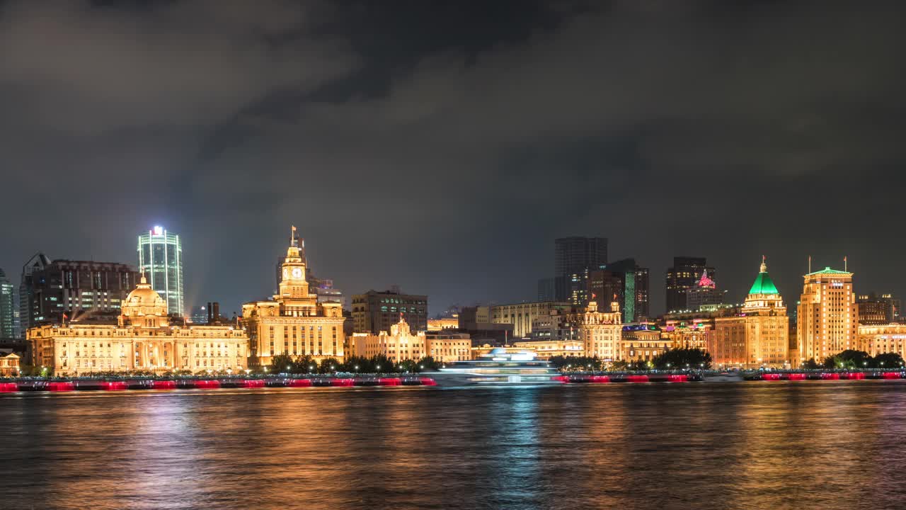 TL/上海夜景视频素材