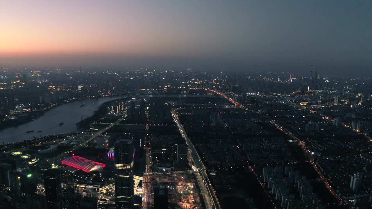 上海夜景视频素材