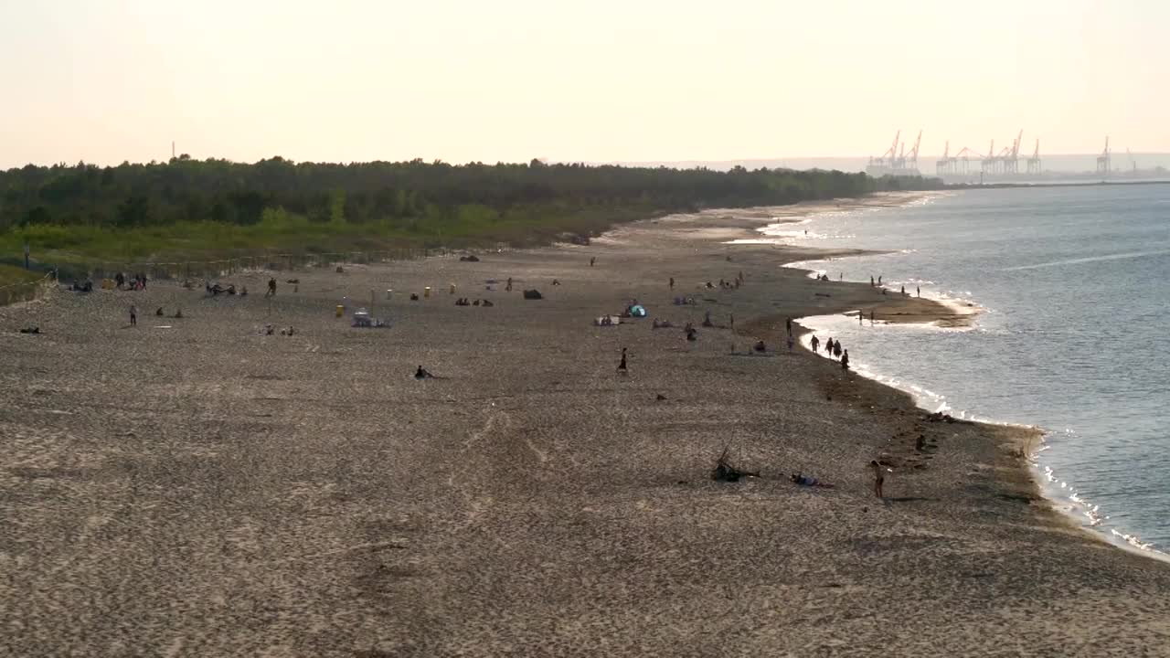 海边沙滩视频素材