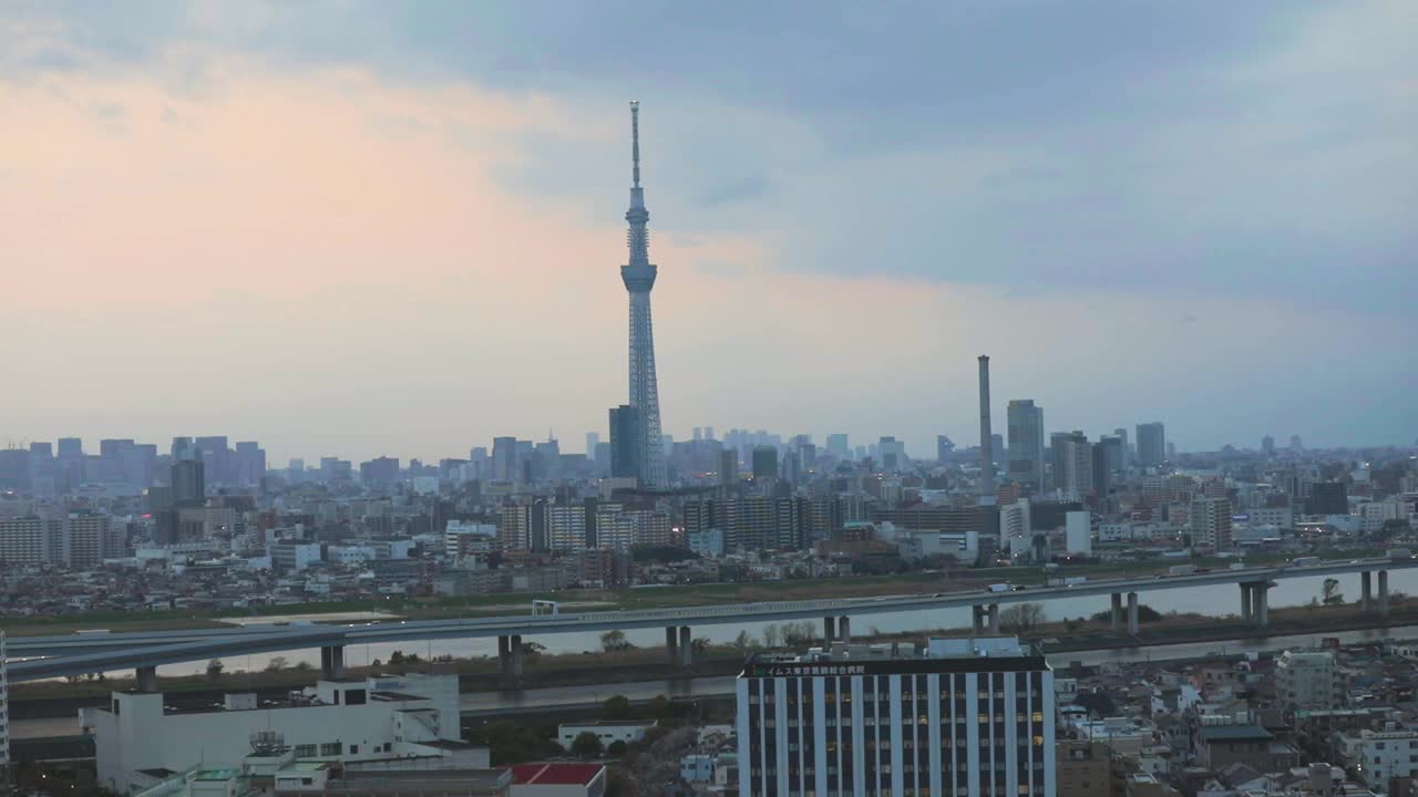 东京最好的风景视频素材