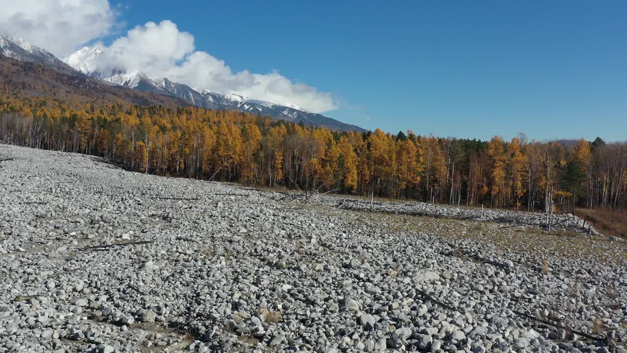 Tunkinskaya Valley Buryatia报道视频素材