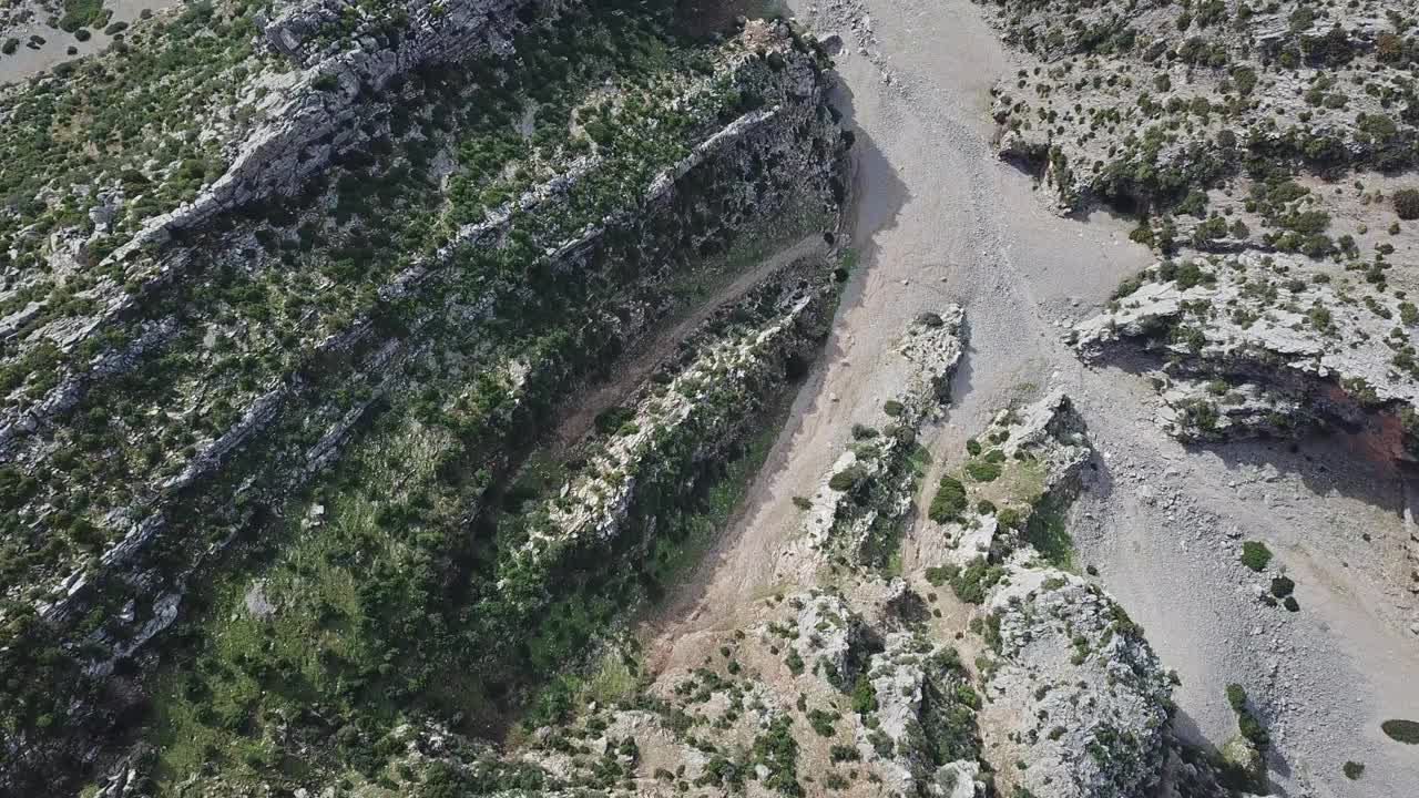 麦地那蓝色老城舍夫沙旺鸟瞰图视频素材