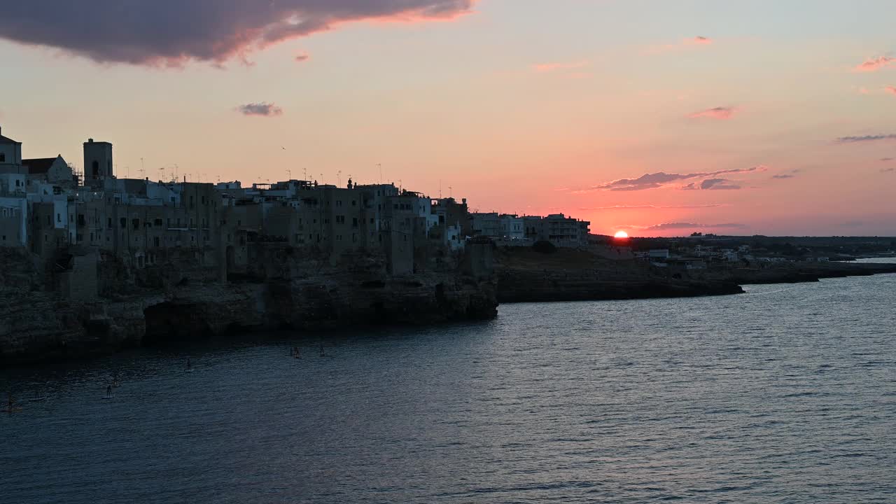 阿普利亚,Polignano a mare,意大利视频素材