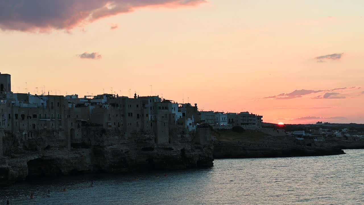 阿普利亚,Polignano a mare,意大利视频素材